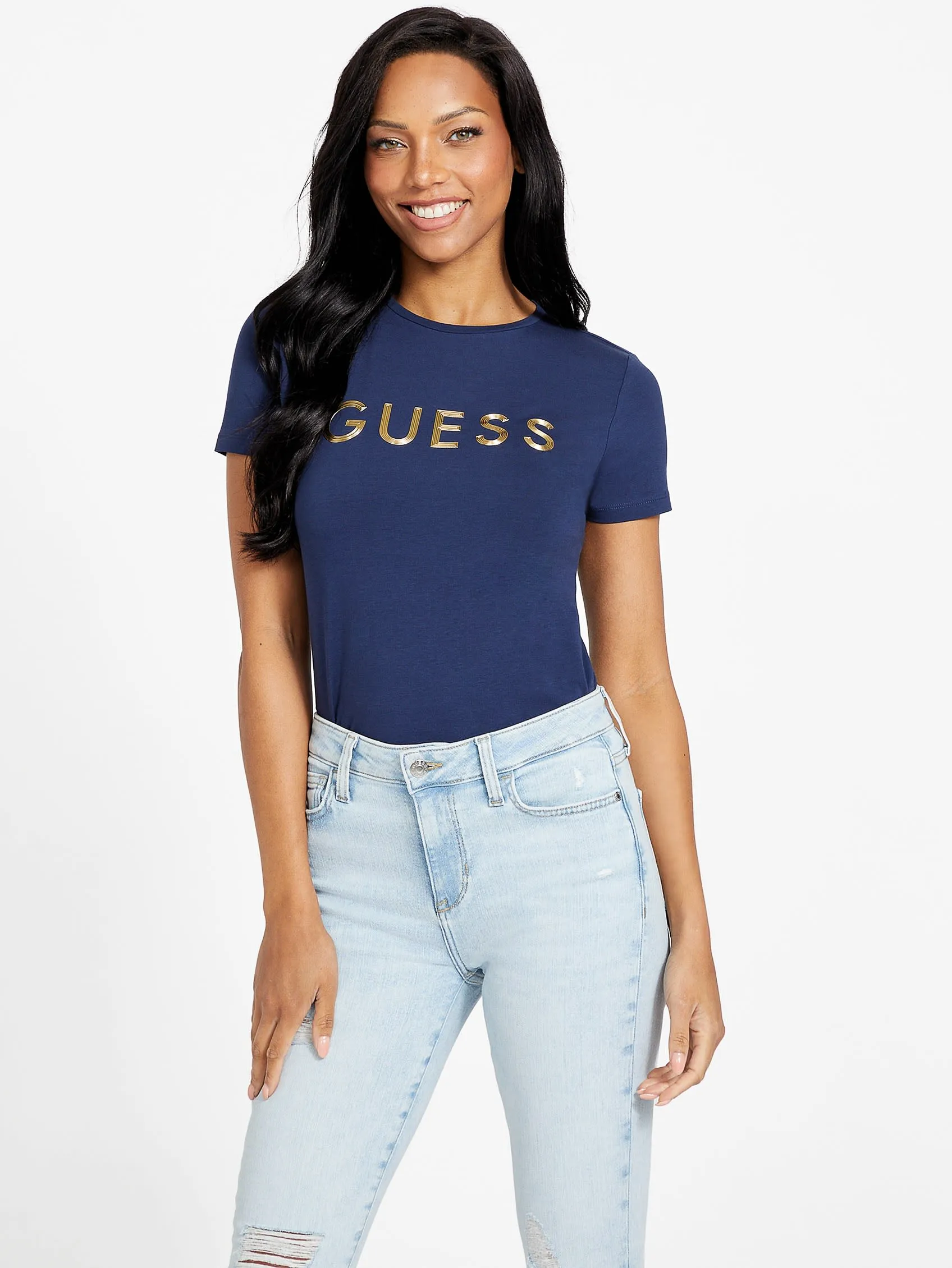 Reformation Eco Piper Logo Tee