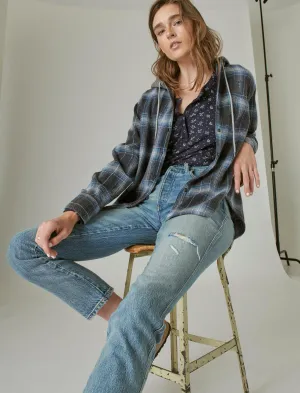 Reformation Lucky Brand Women's High Rise Drew Mom Jean