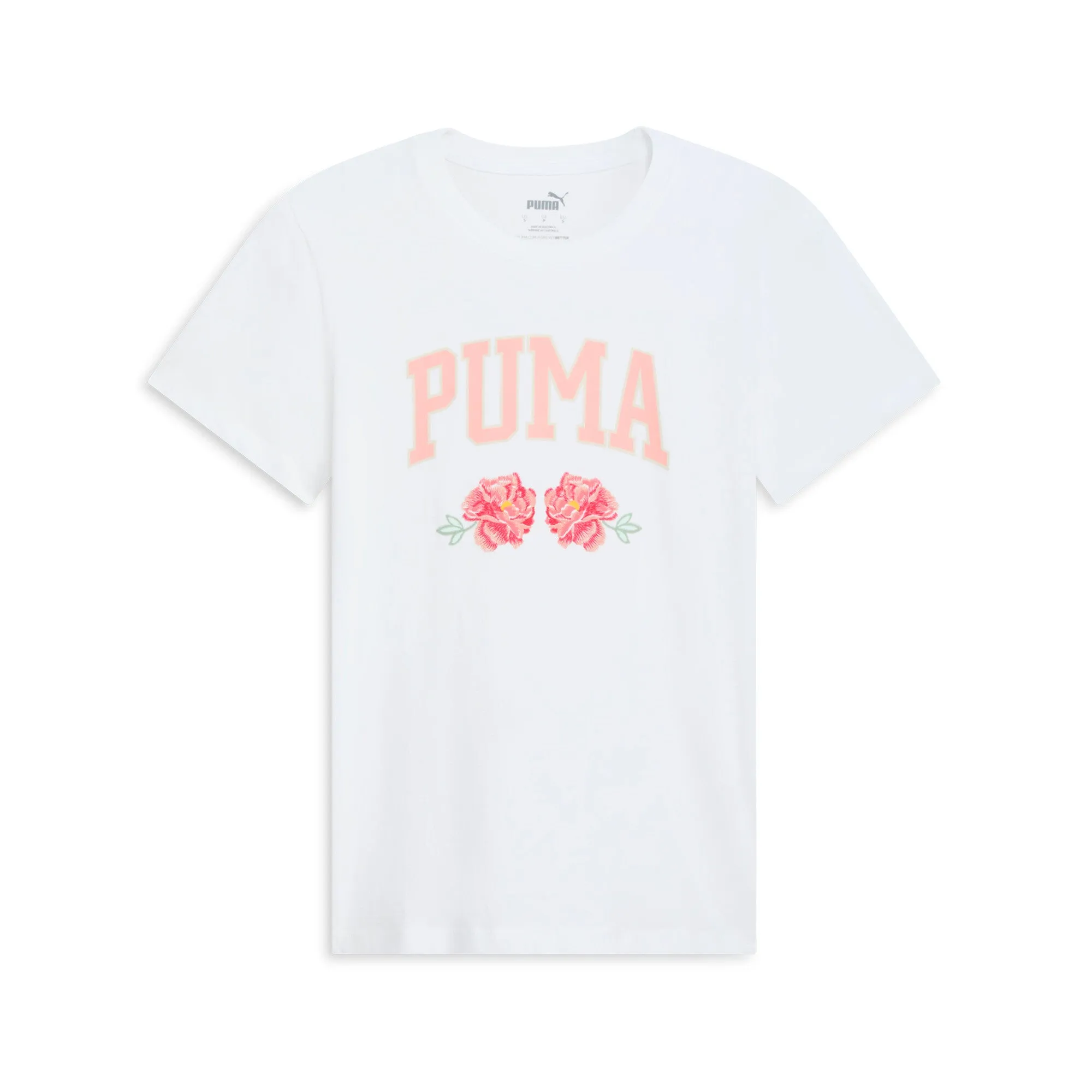 Reformation PUMA Women's Floral Faux Embroidery Tee