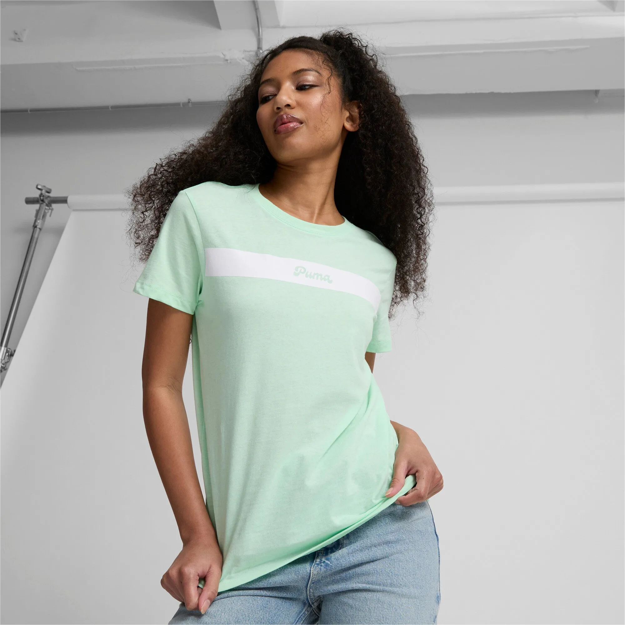 Reformation PUMA Women's Upfront Line Logo Tee