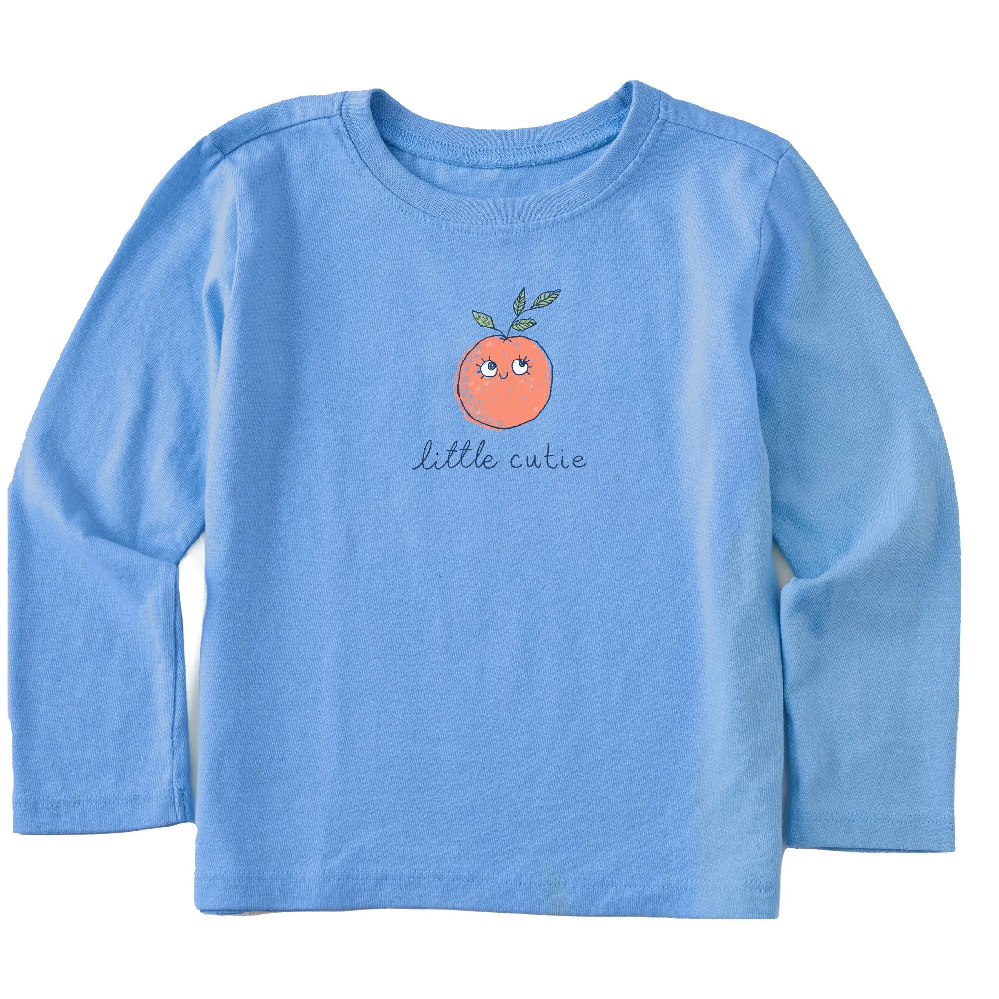 Toddler Little Cutie Long Sleeve Crusher Tee Life is Good