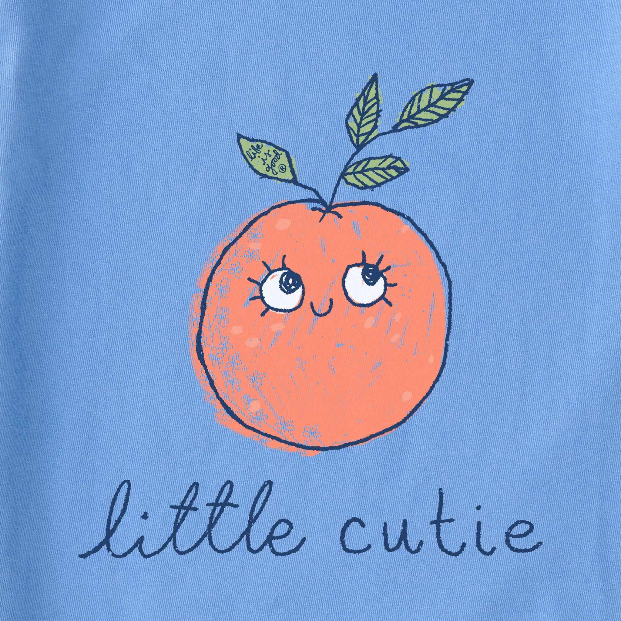 Toddler Little Cutie Long Sleeve Crusher Tee Life is Good