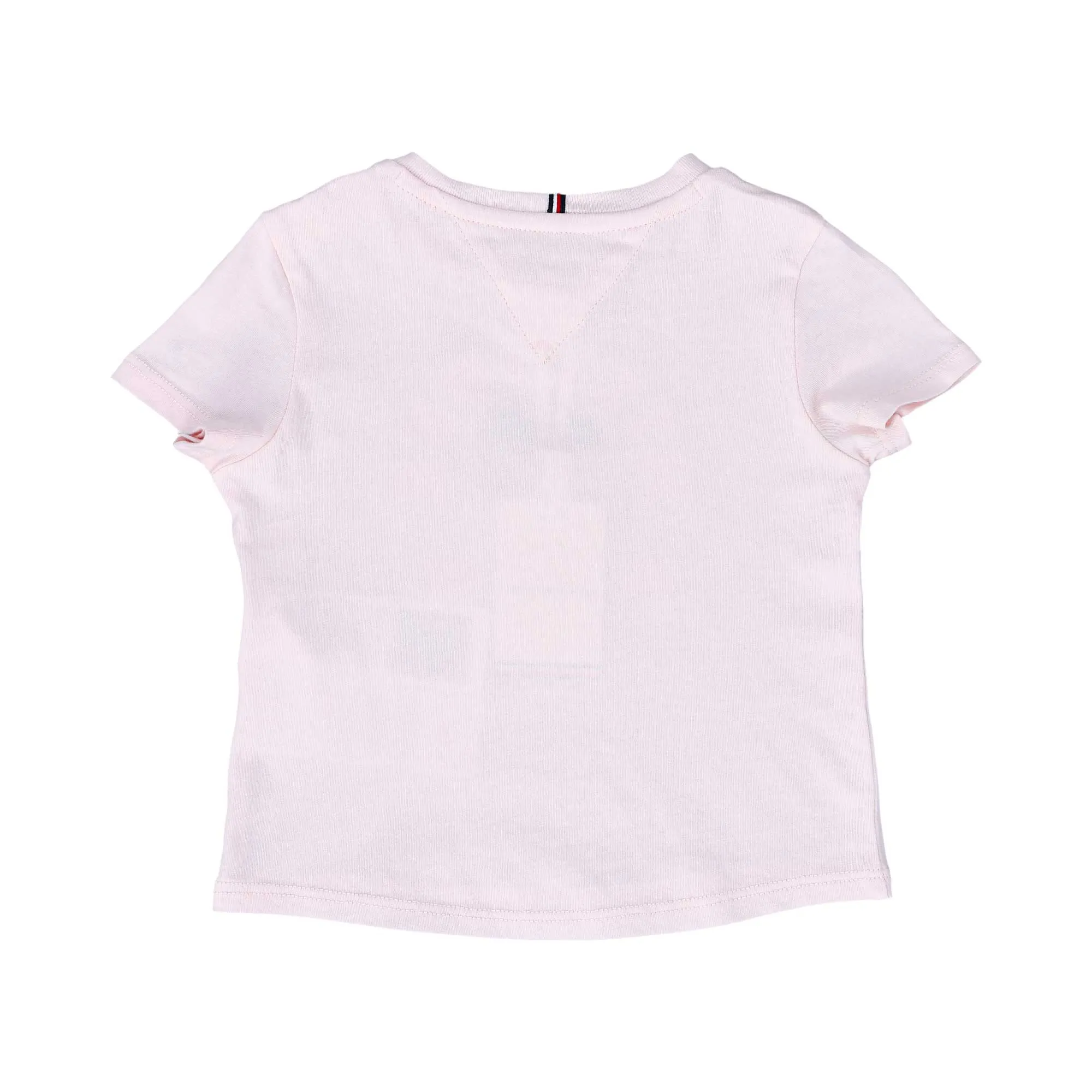 Tommy Hilfiger Kids Girl's Pink Logo T-Shirt