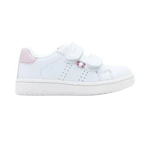 Tommy Hilfiger Kids Girl's  White & Pink Sneaker