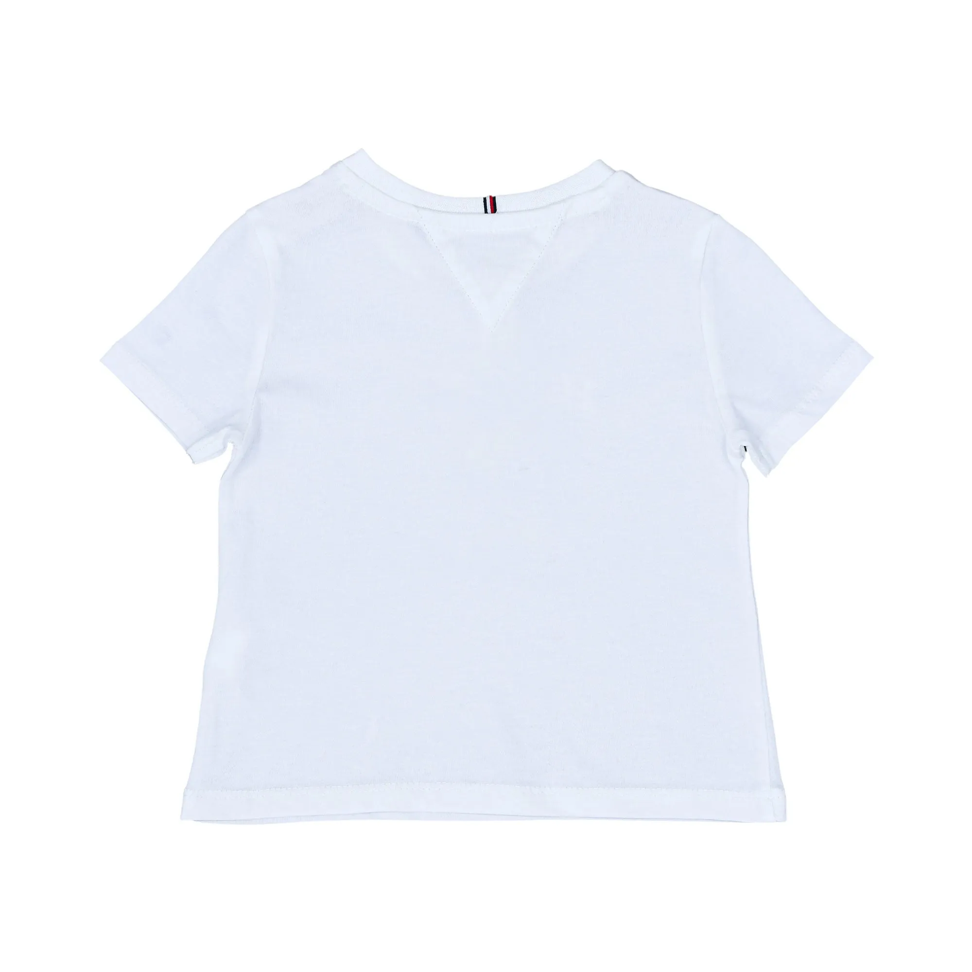 Tommy Hilfiger Kids Girl's White Logo T-Shirt