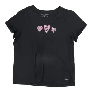 Top Ss By Life Is Good In Grey, Size:Xxl
