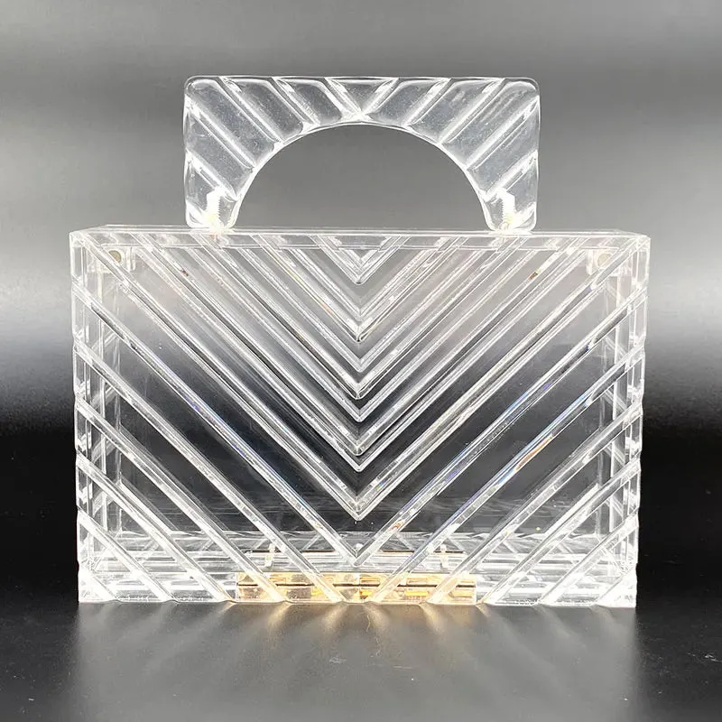 Transparent Jelly Tote Luxury Handbag Anna Kay Co