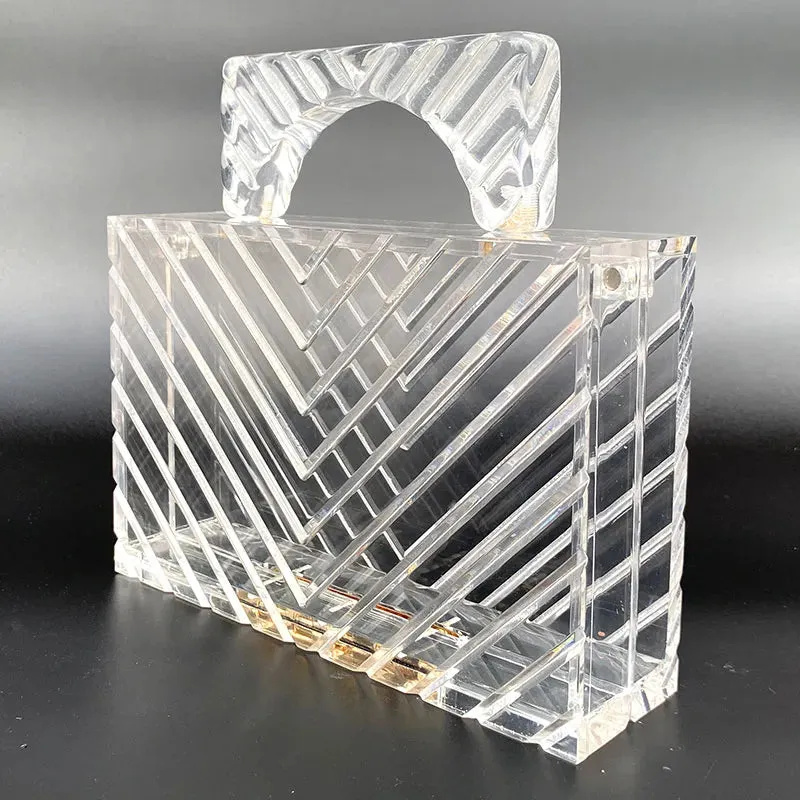 Transparent Jelly Tote Luxury Handbag Anna Kay Co
