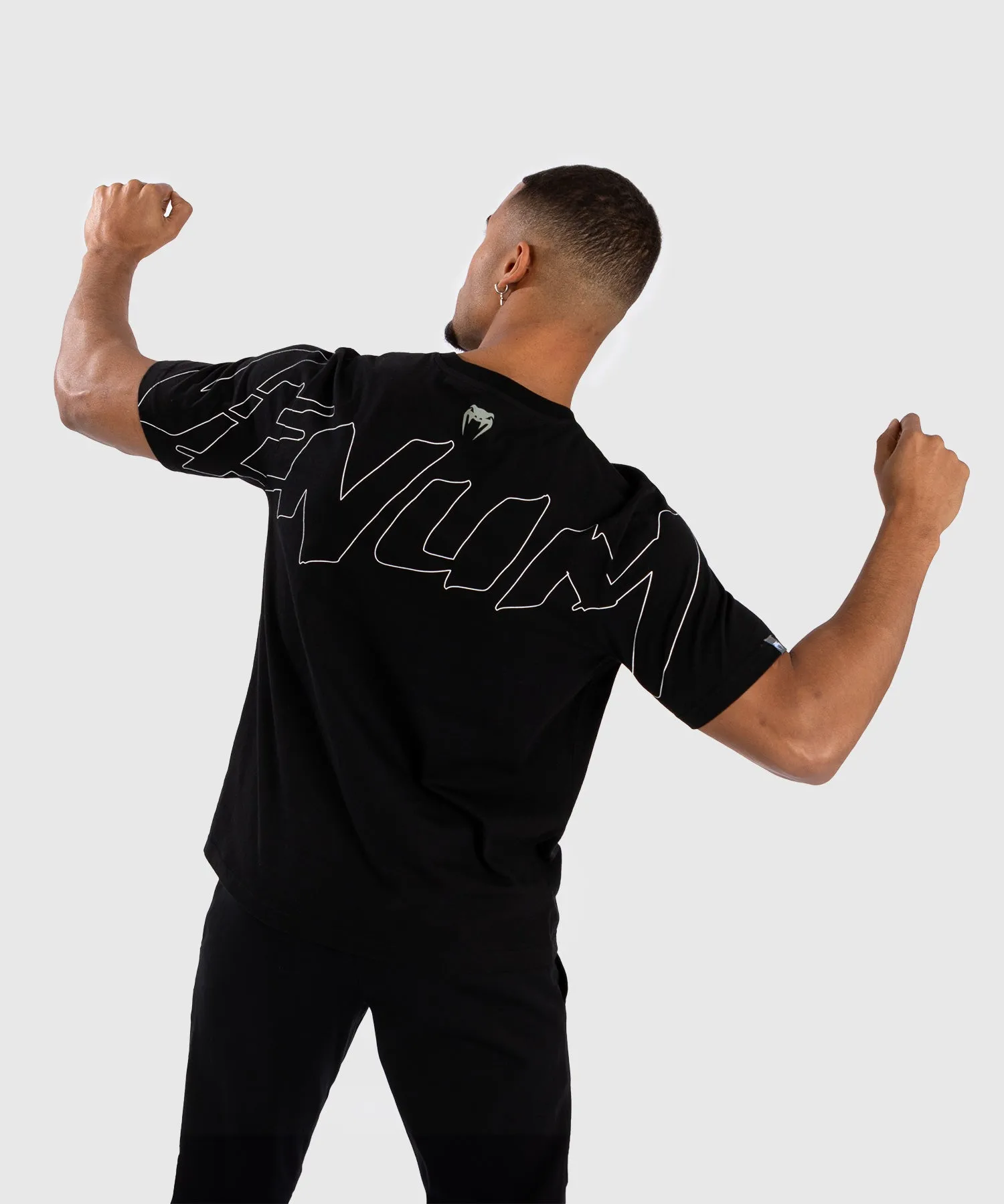 Venum Snake Print T-Shirt - Black