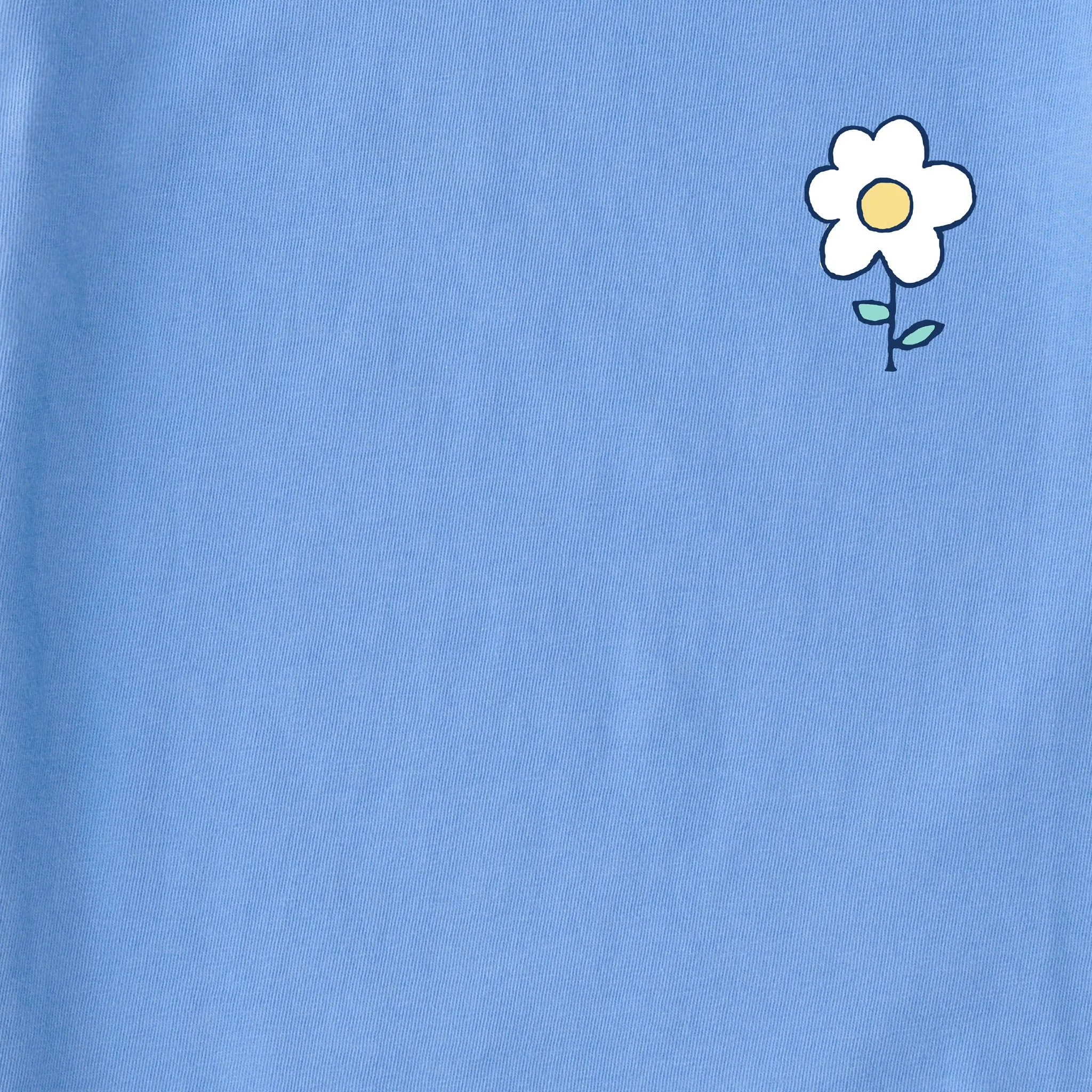 Women's 3 Little Flowers Short Sleeve Tee Life is Good