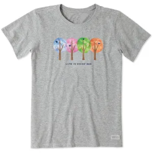 Women's 4 Season Trees Short Sleeve Crusher Tee Life is Good
