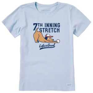 Women's 7th Inning Stretch Short Sleeve Crusher Tee Life is Good