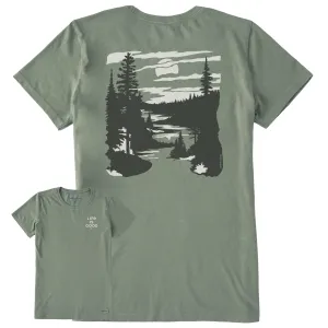 Women's A River Runs Through It Short Sleeve Crusher Tee Life is Good