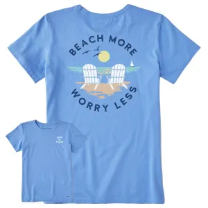 Women's Adirondack Beach More Short Sleeve Tee Life is Good