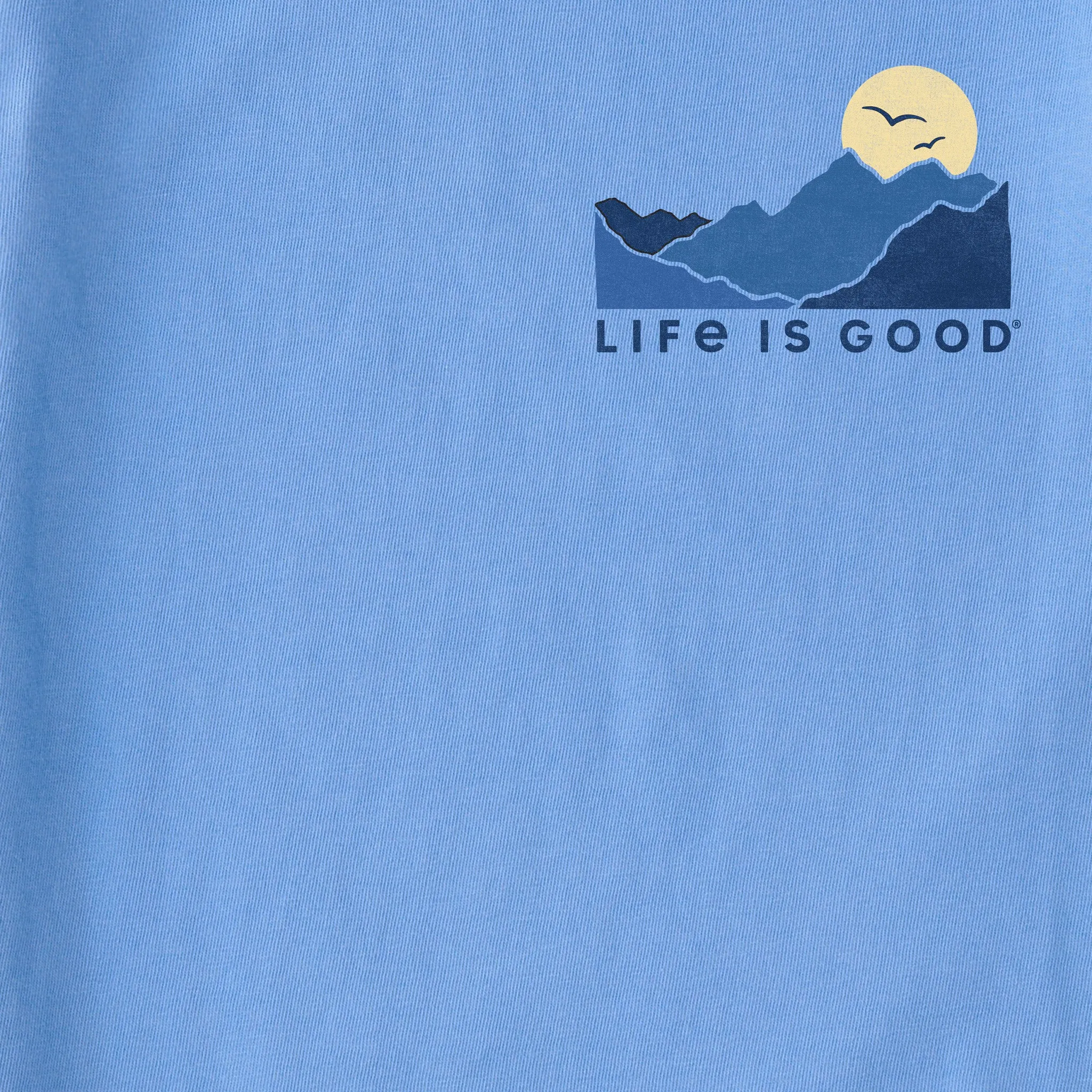 Women's Ain't No Mountain High Enough Simply True Fleece Zip Hoodie Life is Good