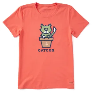 Women's Al Catcus Short Sleeve Crusher Tee Life is Good