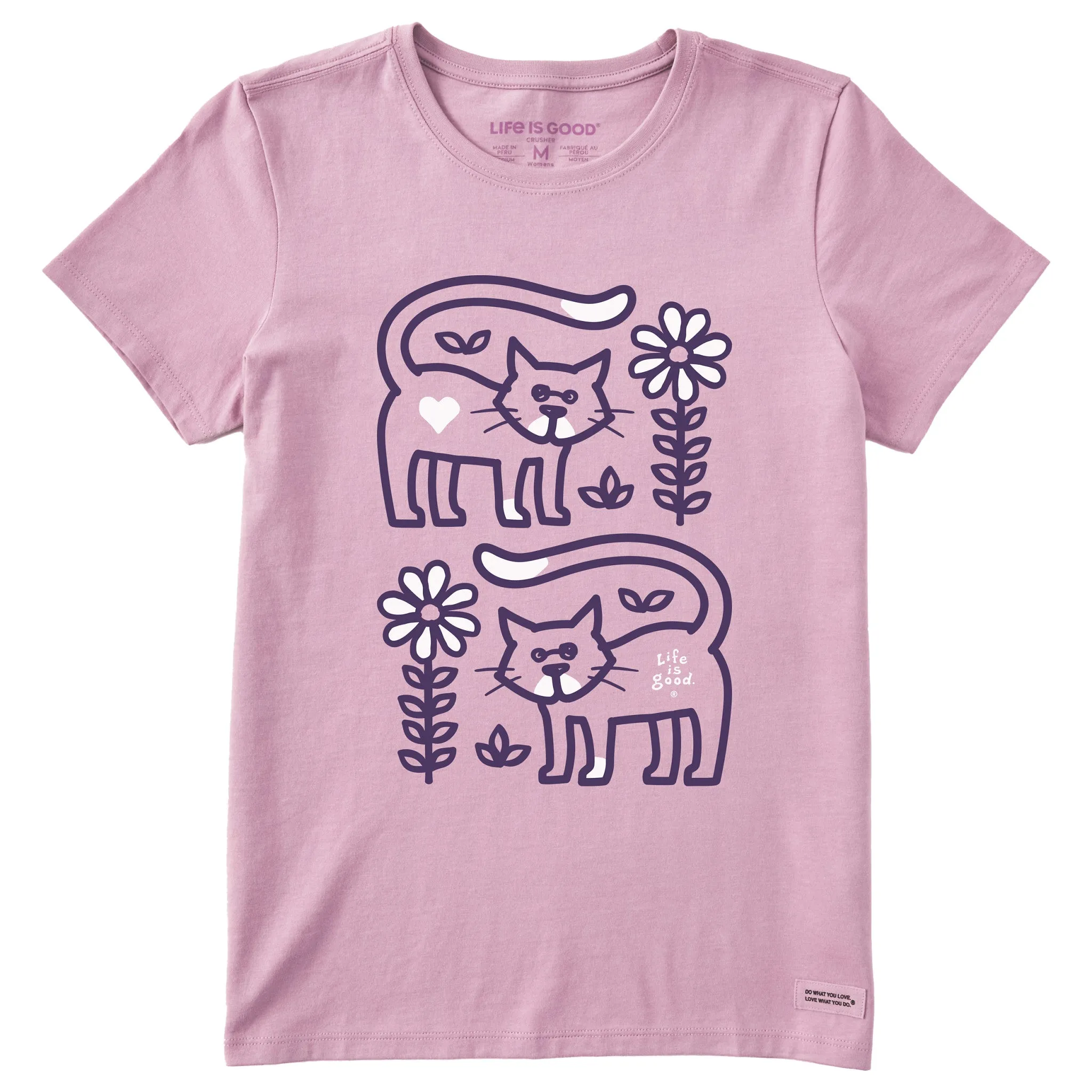 Women's Al Daisy Short Sleeve Crusher Tee Life is Good