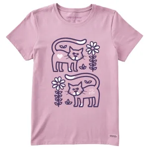 Women's Al Daisy Short Sleeve Crusher Tee Life is Good