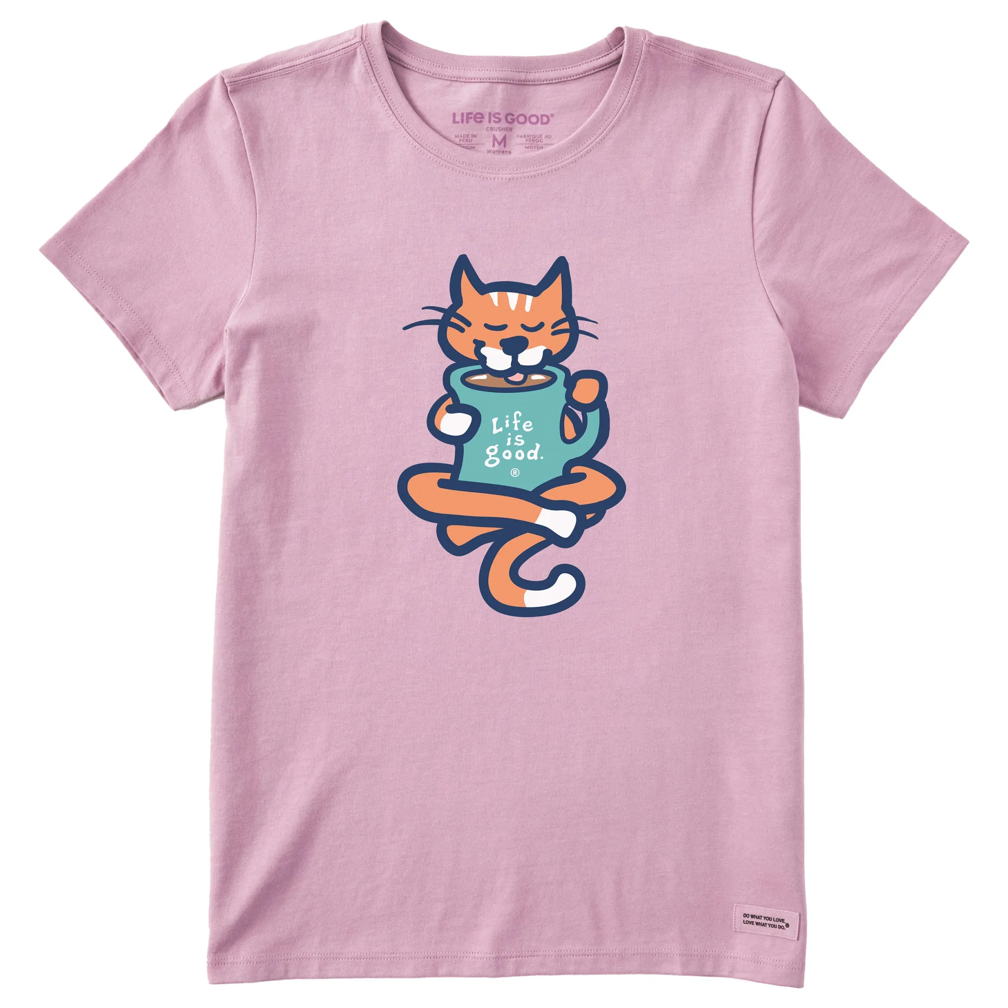 Women's Al with Coffee Short Sleeve Crusher Tee Life is Good