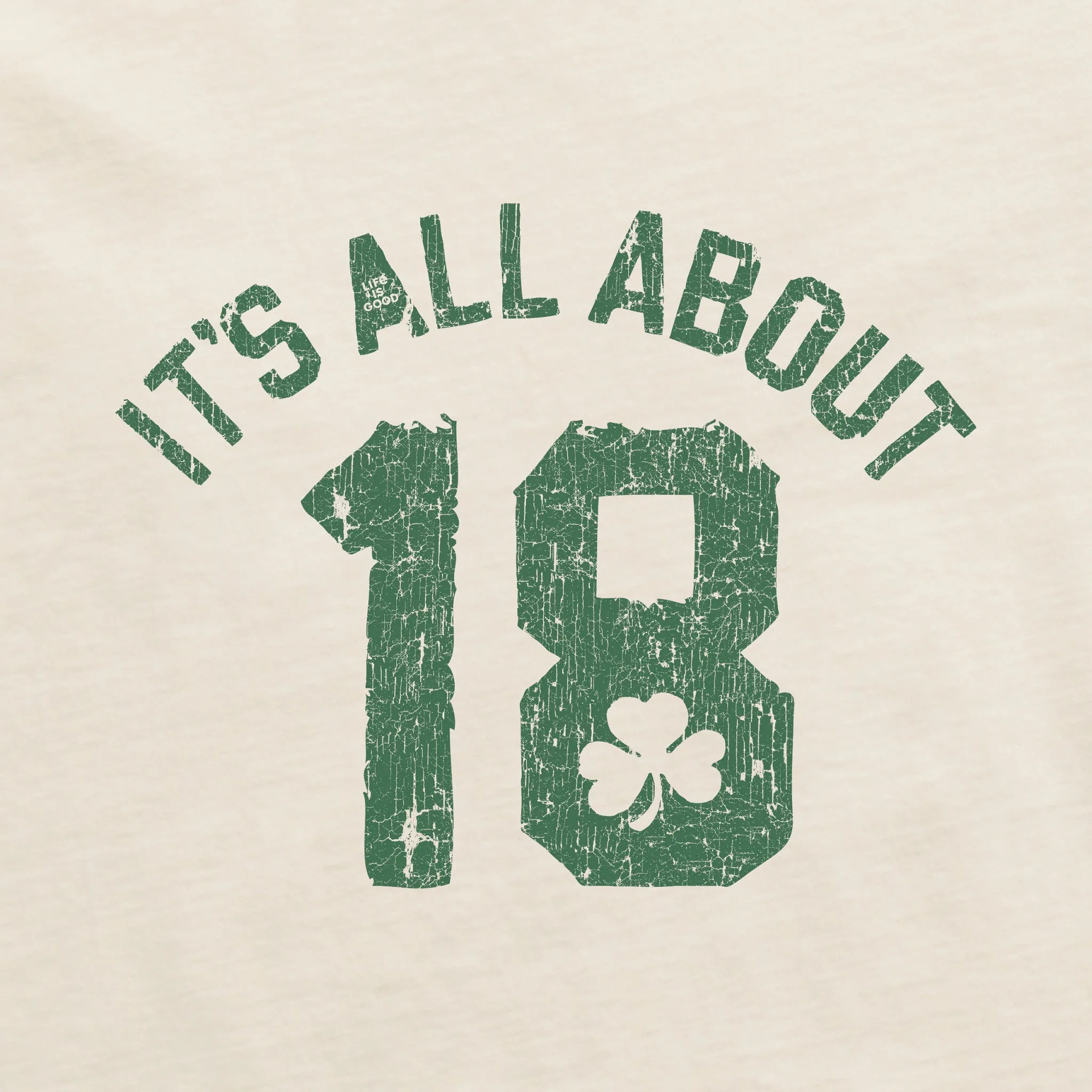 Women's All About 18 Short Sleeve Crusher Boxy Tee Life is Good