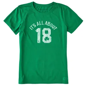 Women's All About 18 Short Sleeve Crusher Tee Life is Good