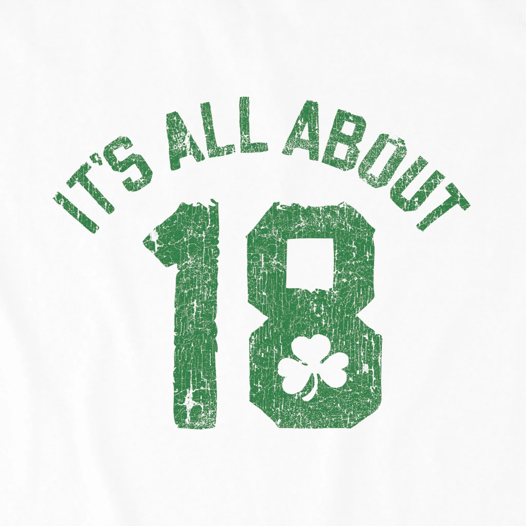 Women's All About 18 Short Sleeve Crusher Tee Life is Good