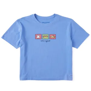 Women's All American Short Sleeve Crusher Boxy Tee Life is Good