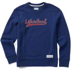 Women's Athletic LIG Ballyard Simply True Crew Life is Good