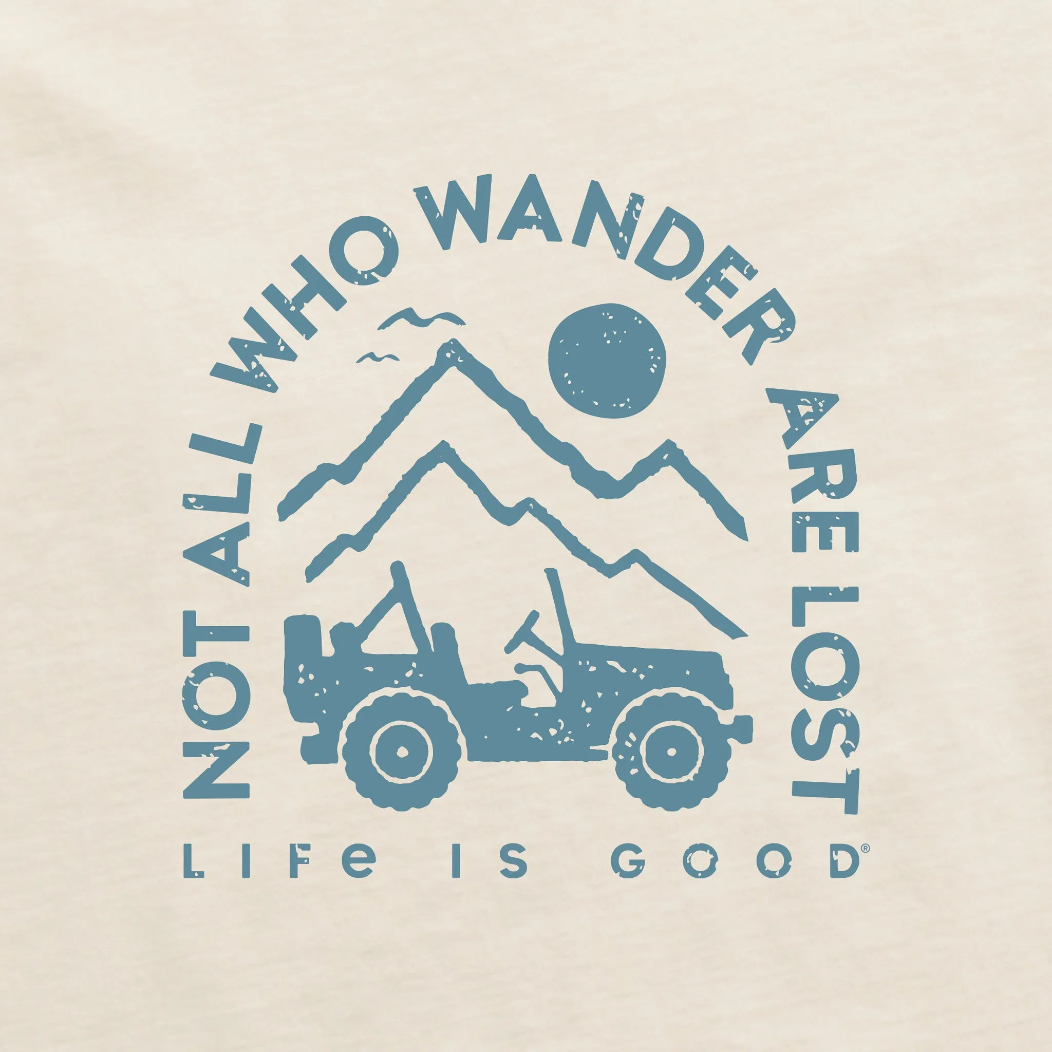 Women's ATV Wander Crusher-FLEX Boxy Hoodie Life is Good