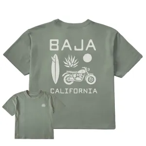 Women's Baja California Short Sleeve Crusher Boxy Tee Life is Good