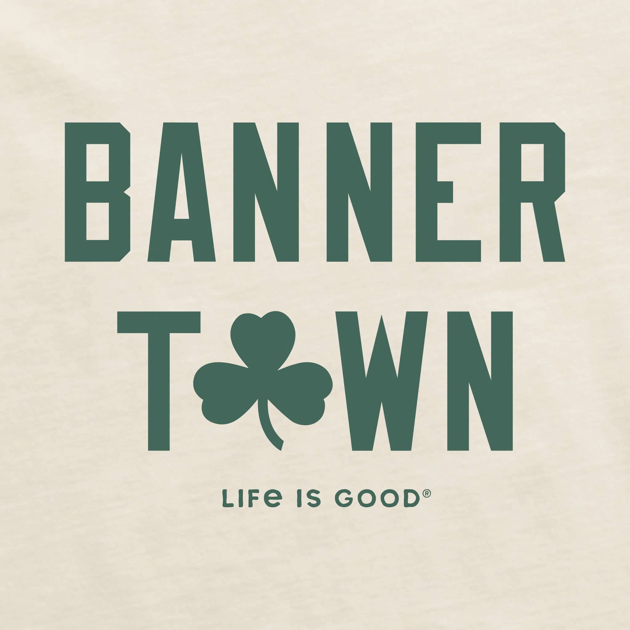 Women's Banner Town Short Sleeve Crusher Boxy Tee Life is Good