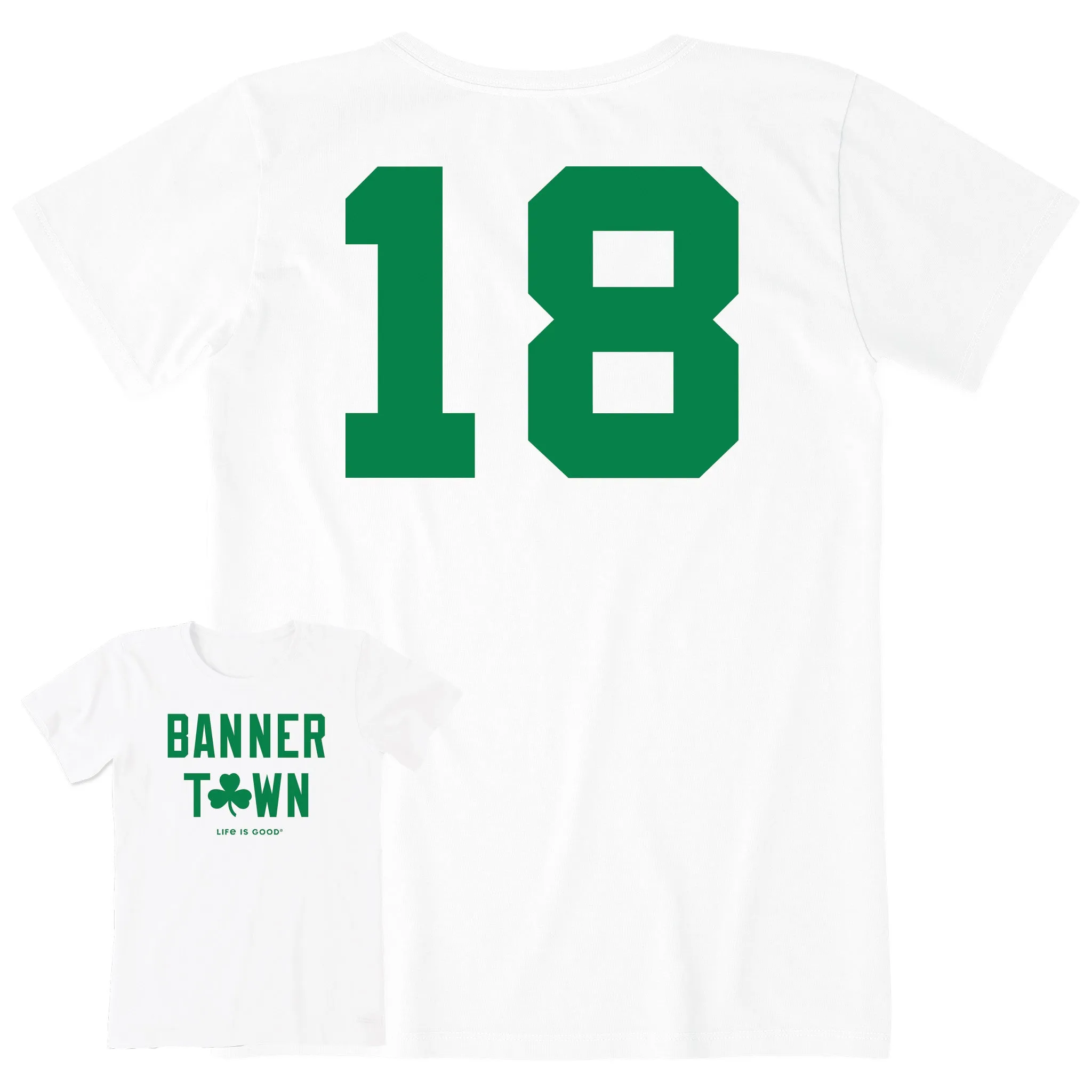 Women's Banner Town Short Sleeve Tee Life is Good