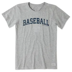 Women's Baseball Arch Short Sleeve Tee Life is Good
