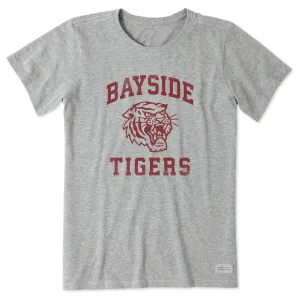 Women's Bayside Tigers Short Sleeve Tee Life is Good