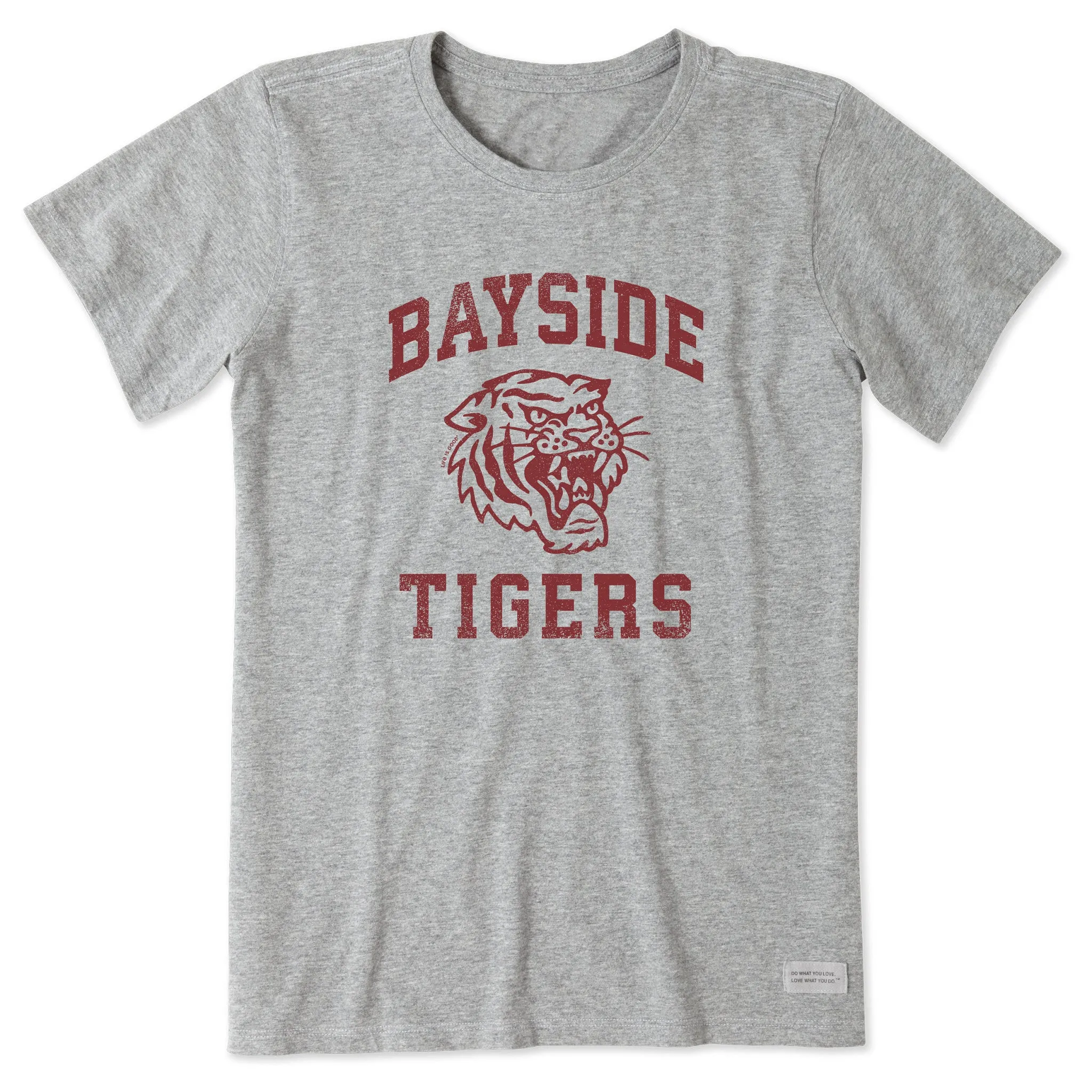 Women's Bayside Tigers Short Sleeve Tee Life is Good