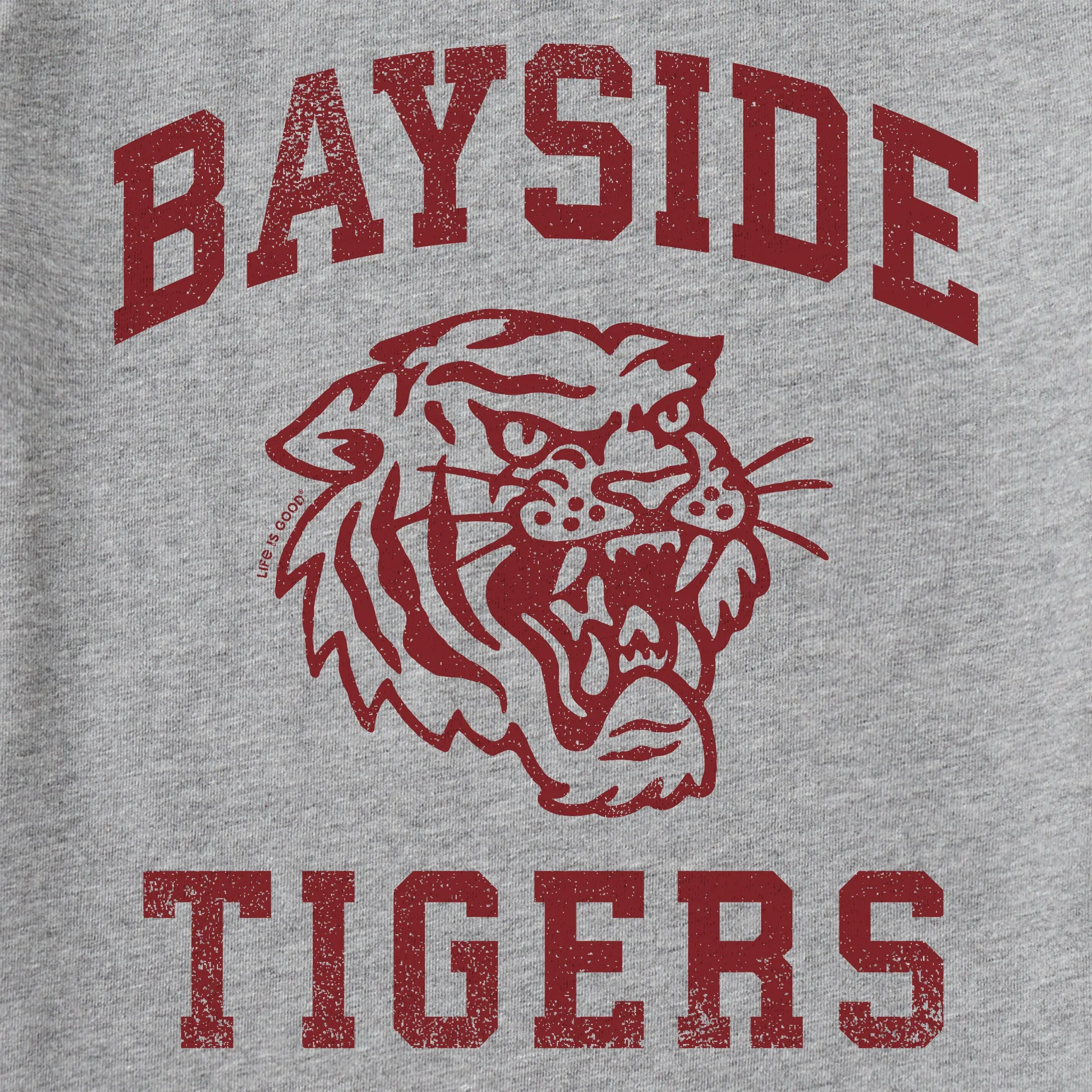 Women's Bayside Tigers Short Sleeve Tee Life is Good