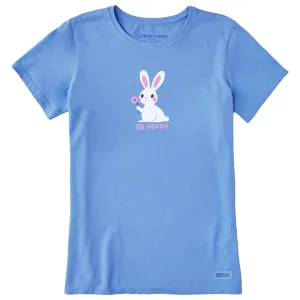 Women's Be Hoppy Bunny Short Sleeve Tee Life is Good