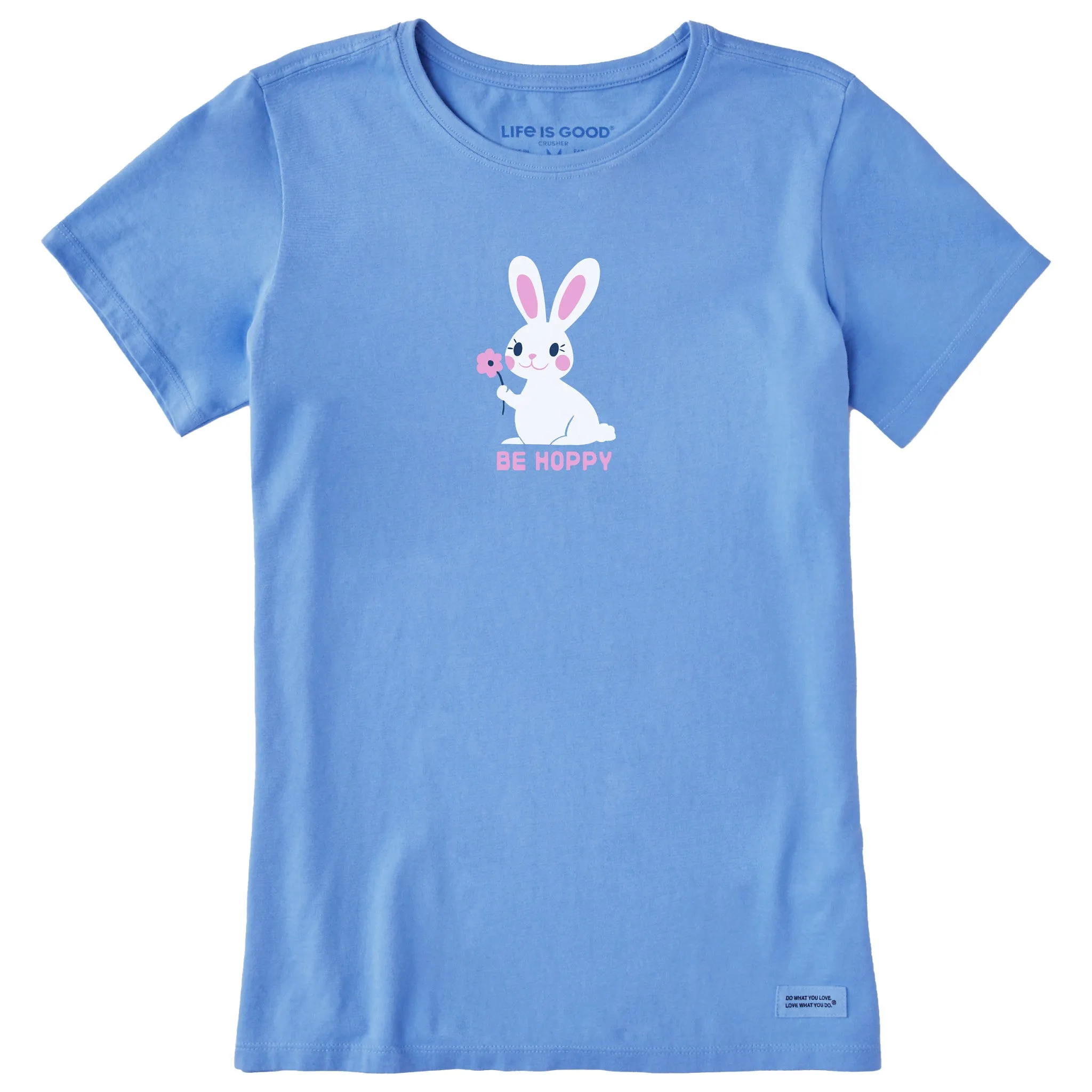 Women's Be Hoppy Bunny Short Sleeve Tee Life is Good