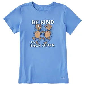 Women's Be Kind to Each Otter Short Sleeve Tee Life is Good