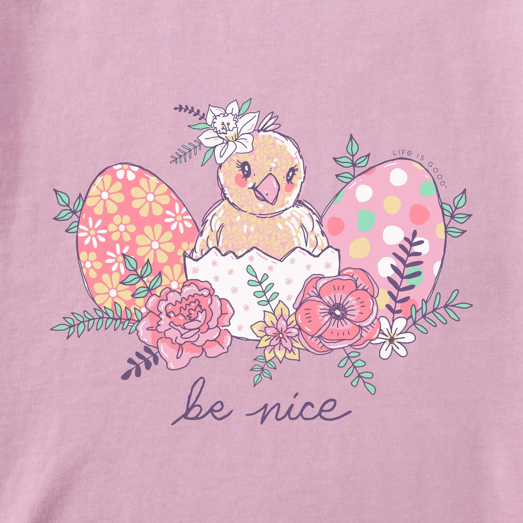 Women's Be Nice Chick Short Sleeve Tee Life is Good