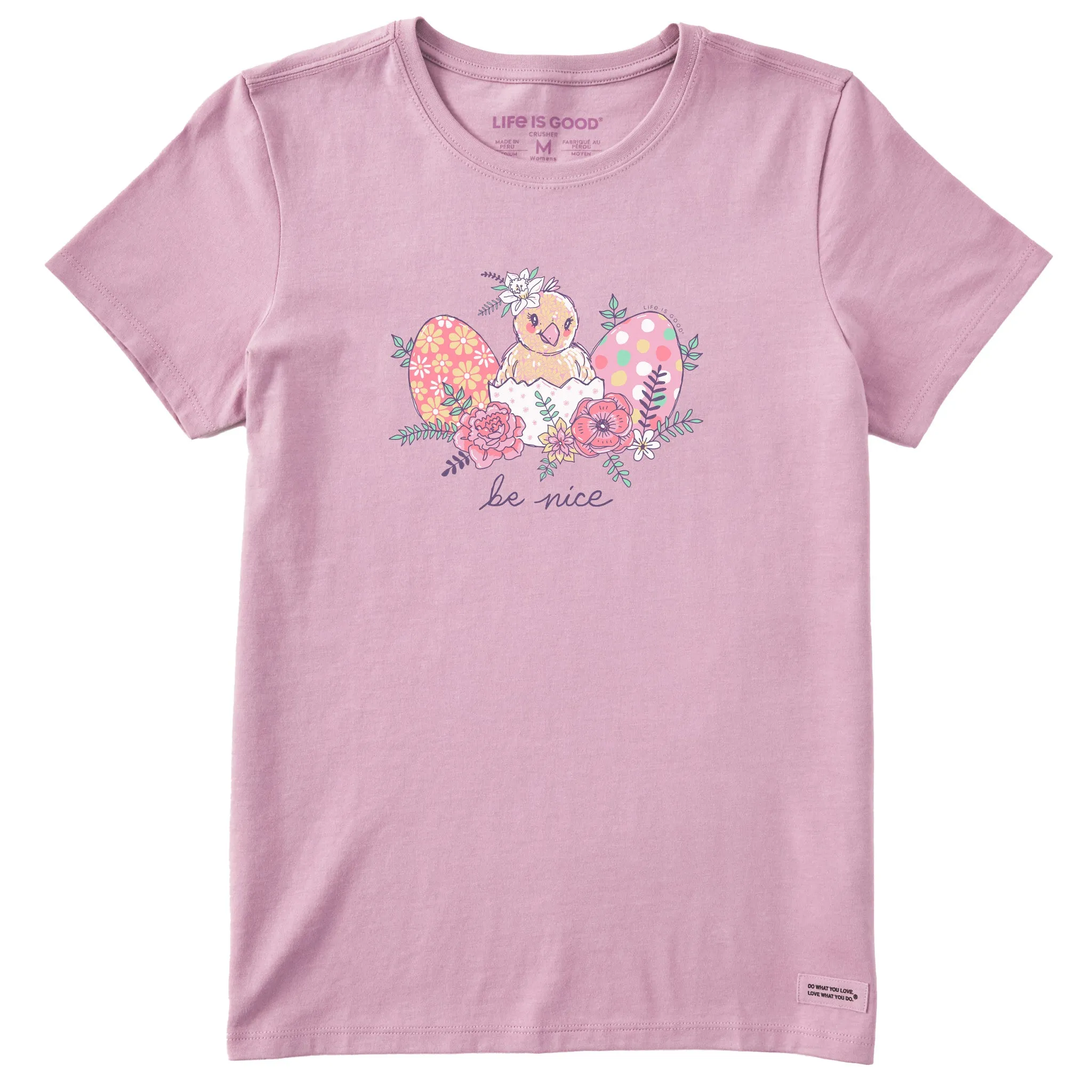 Women's Be Nice Chick Short Sleeve Tee Life is Good