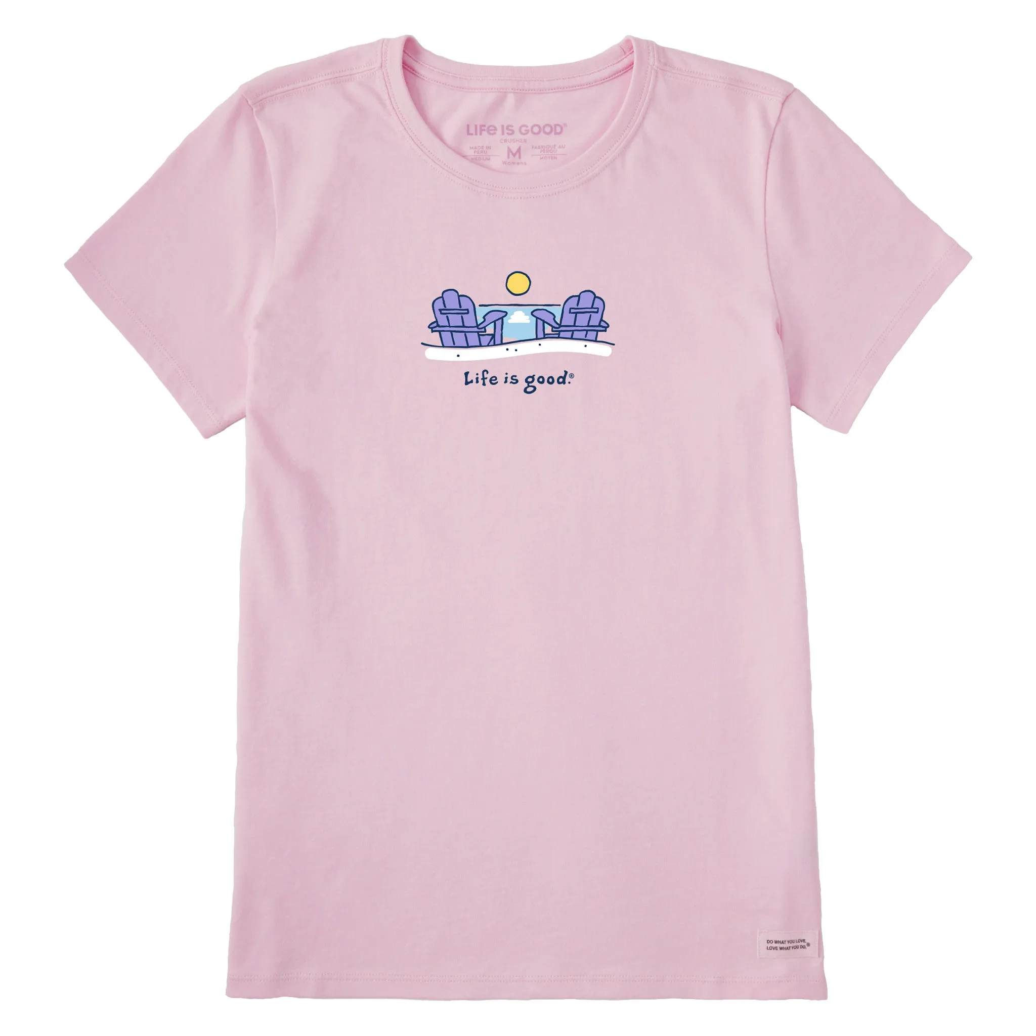 Women's Beach Adirondacks Short Sleeve Tee Life is Good