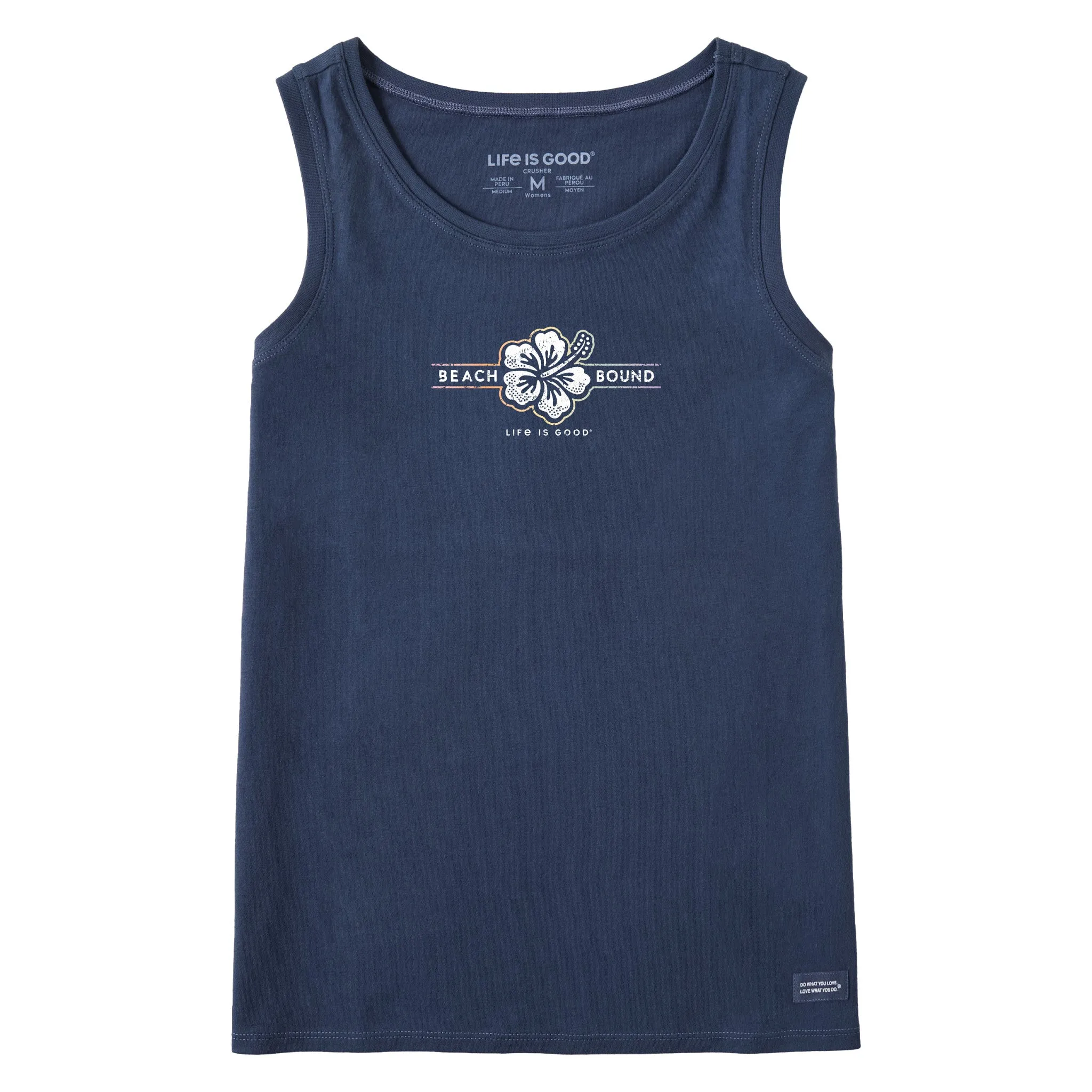 Women's Beach Bound Crusher Tank Life is Good