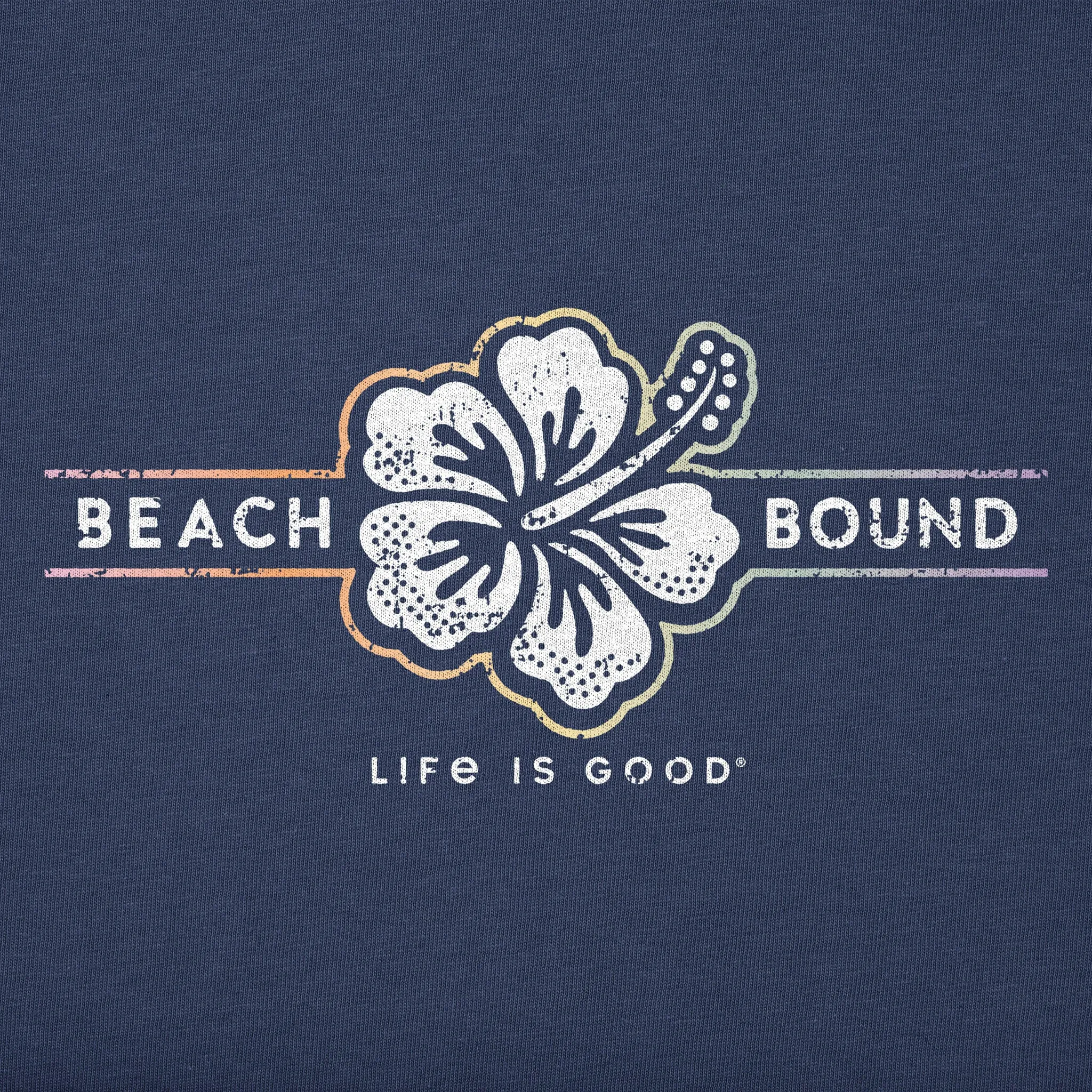 Women's Beach Bound Crusher Tank Life is Good