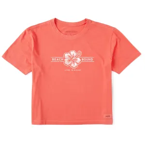 Women's Beach Bound Short Sleeve Crusher Boxy Tee Life is Good