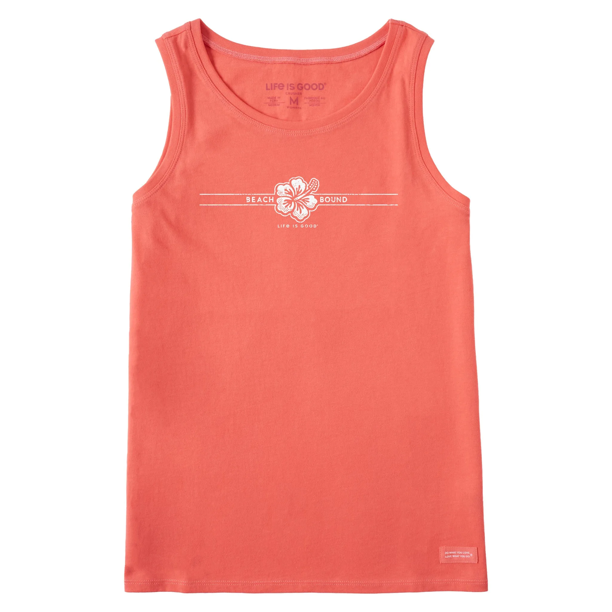Women's Beach Bound Stripe Crusher Tank Life is Good