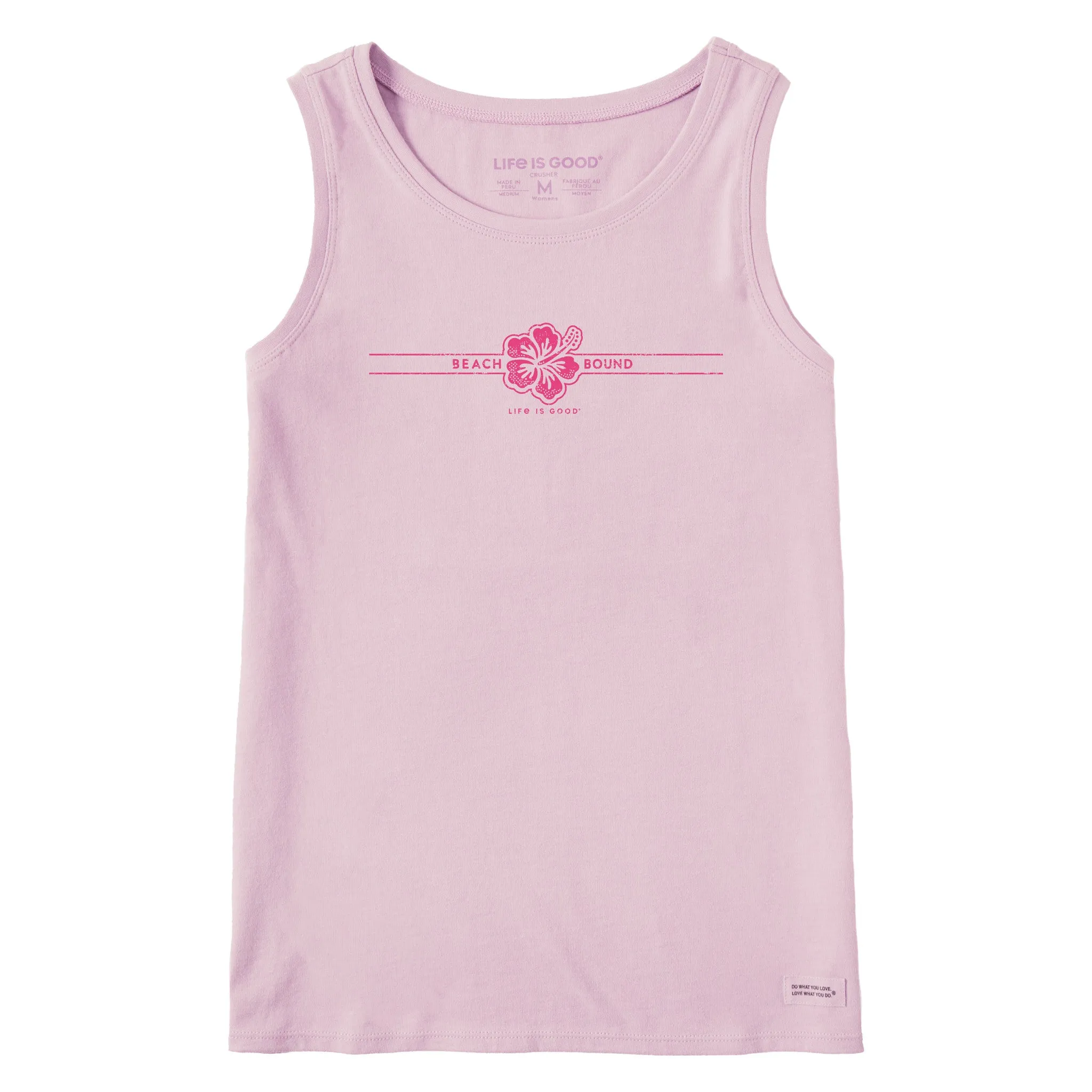 Women's Beach Bound Stripe Crusher Tank Life is Good