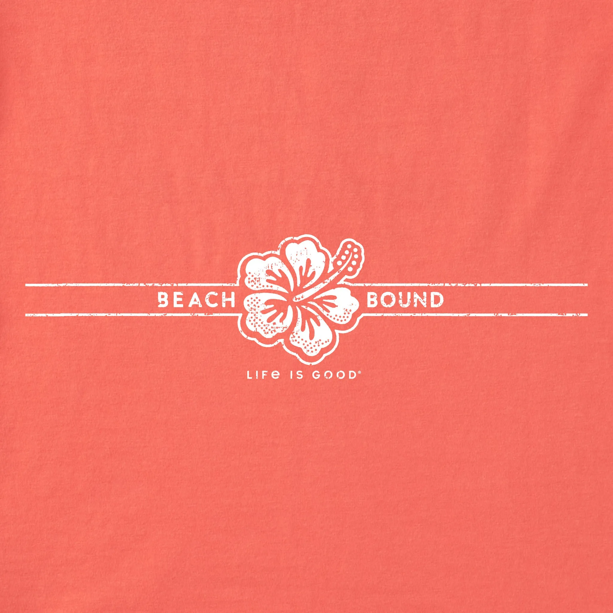 Women's Beach Bound Stripe Long Sleeve Crusher Tee Life is Good