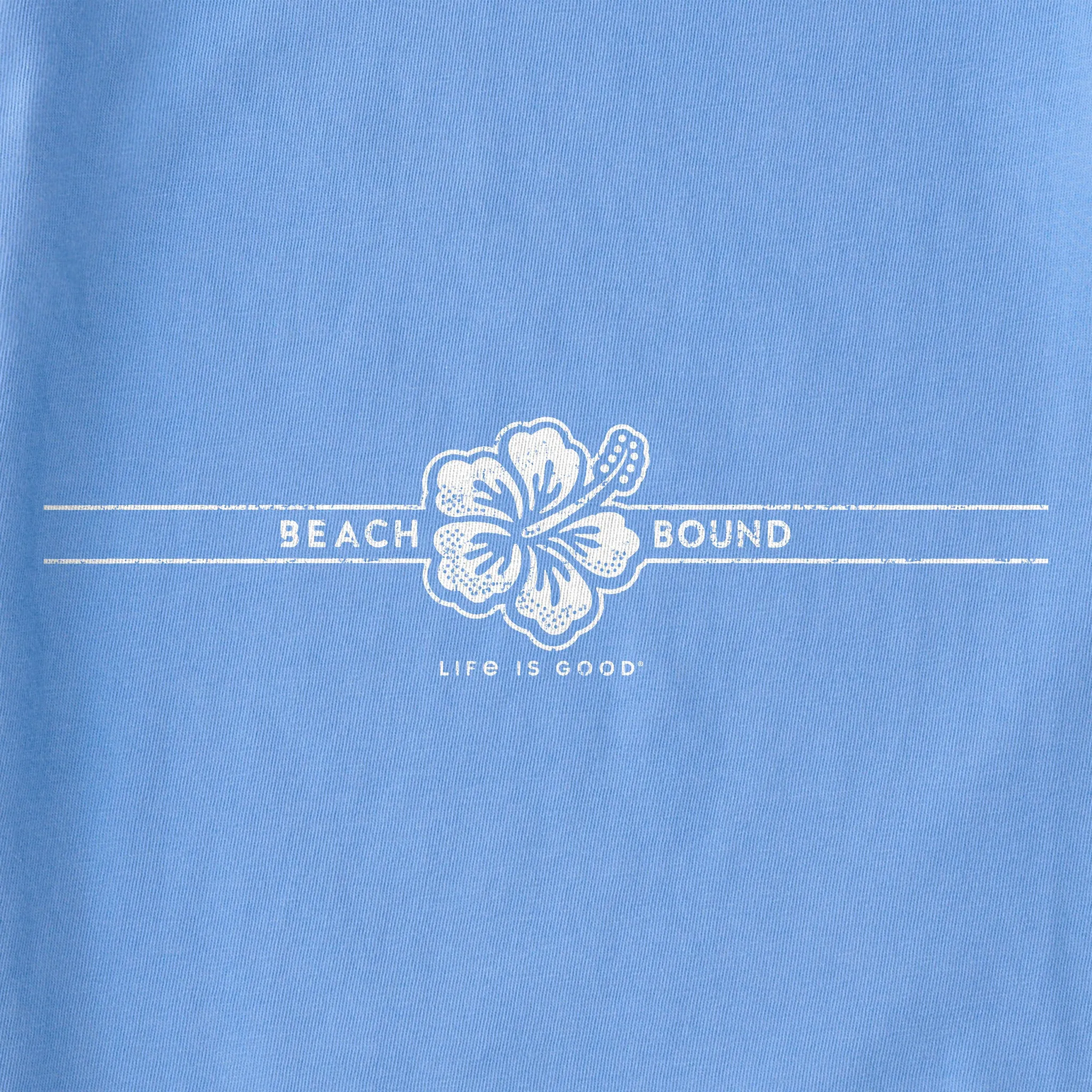 Women's Beach Bound Stripe Short Sleeve Crusher Tee Life is Good