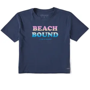 Women's Beach Bound Sunset Short Sleeve Crusher Boxy Tee Life is Good